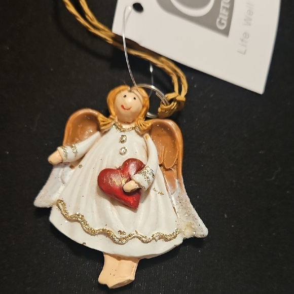 Other - Angel Christmas Ornament with Heart